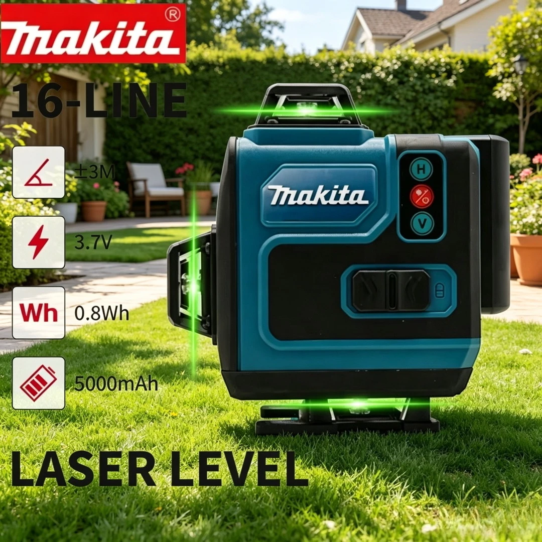 Power Tools That Are Green - Makita 3D-4D 16-Line de Alta Precisión