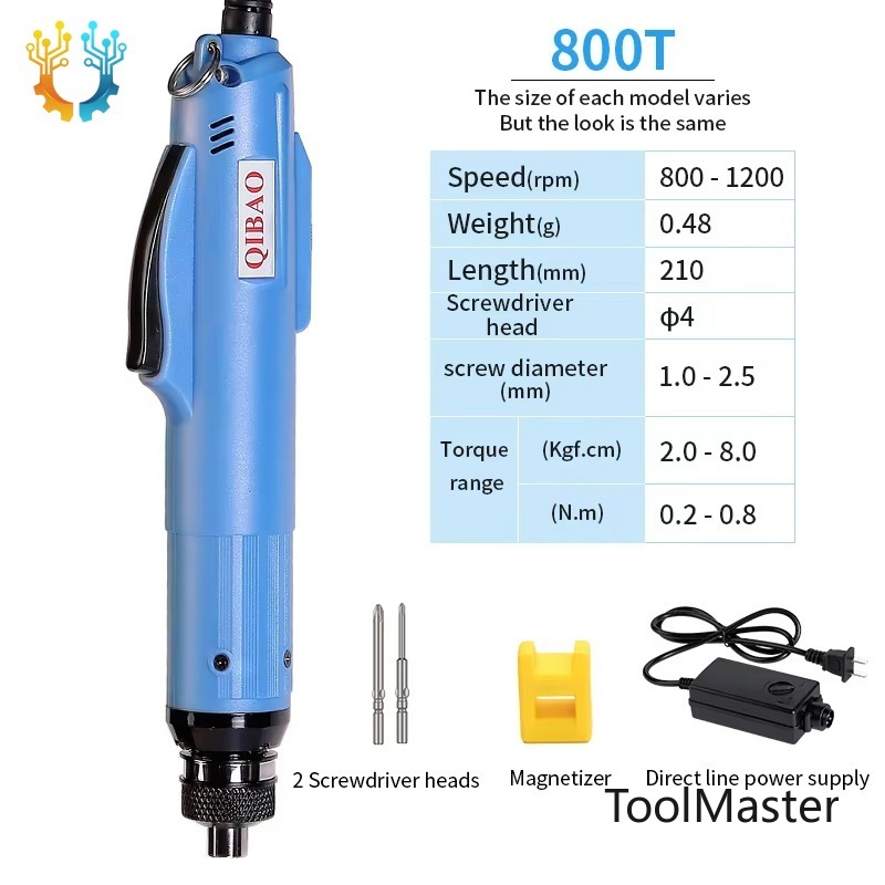 Power Tools Machine - 【2026】Atornillador Eléctrico Automático 800T, Taladro Manual,