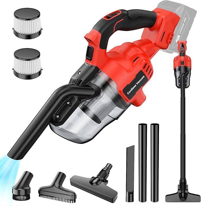 Vacuum Cleaner Power Tools - Aspiradora Eléctrica Inalámbrica de 16000pa, Recargable,