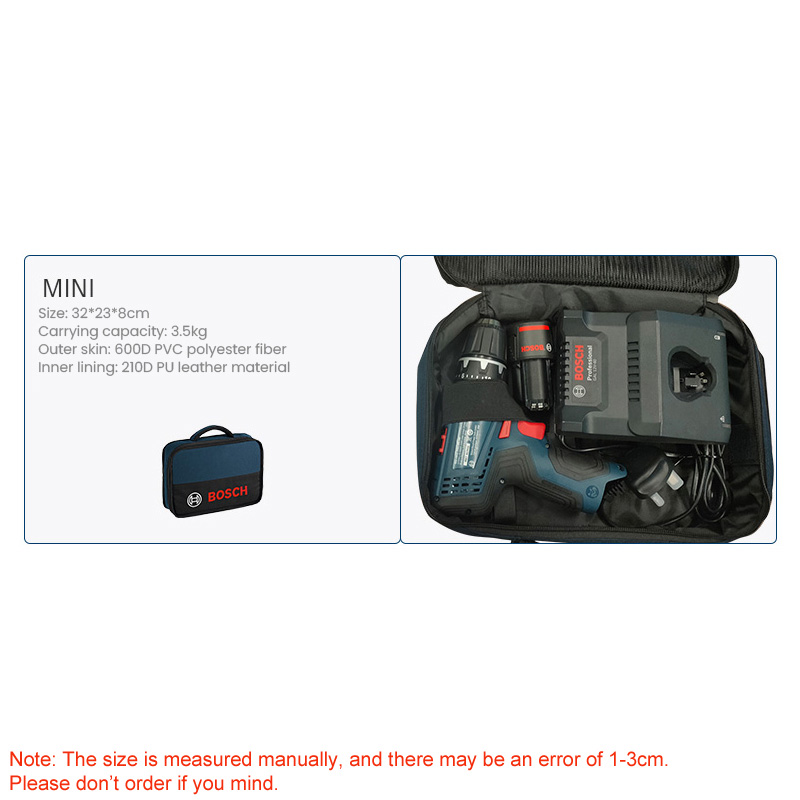 Bosch t-bag Mini/S bolsa de he - Power Tools Software reseña y precio
