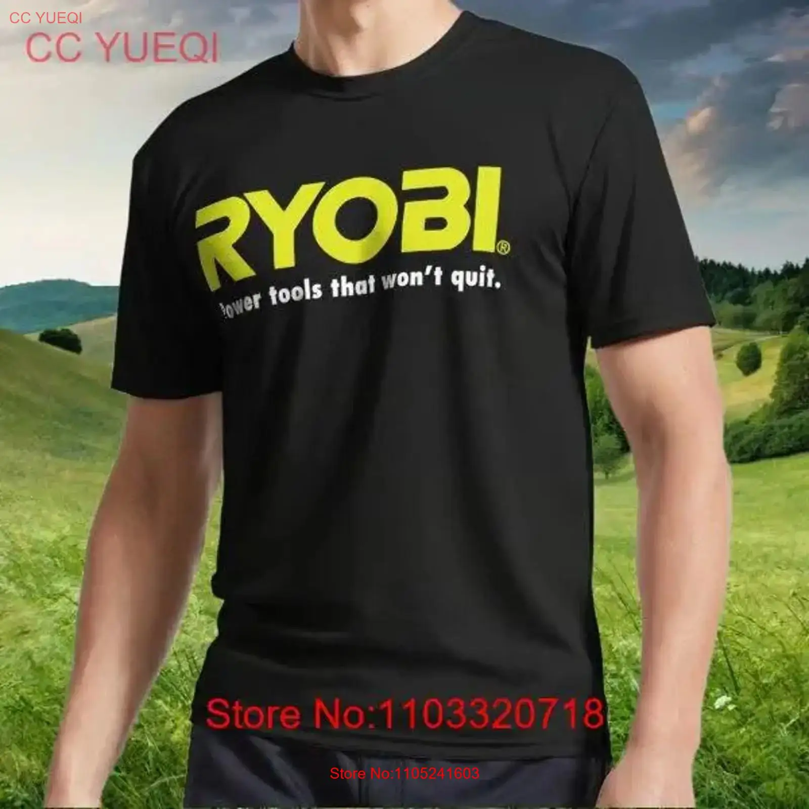 Nueva camiseta activa con logo - Power Tools Logo Design reseña y precio