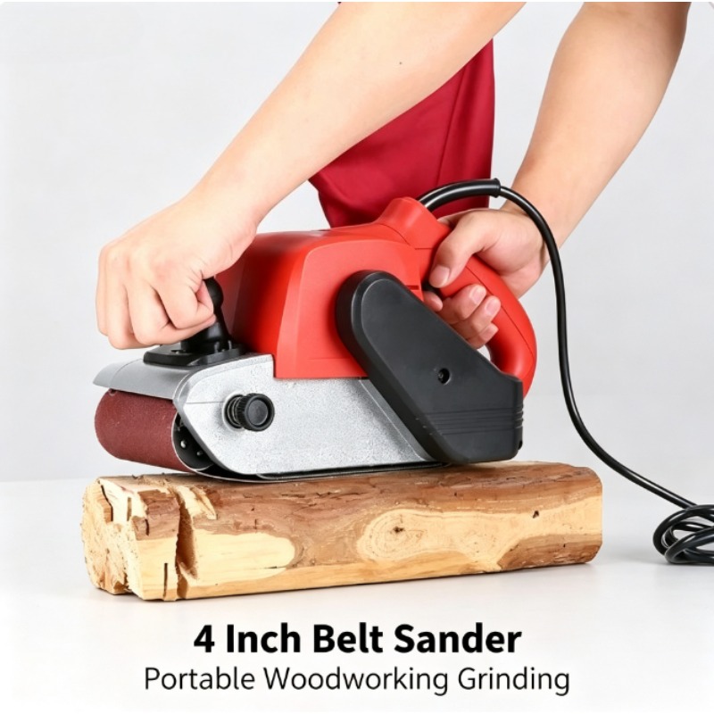 Lijadora de Banda de 4 Pulgada - Belt Sander Portable reseña y precio