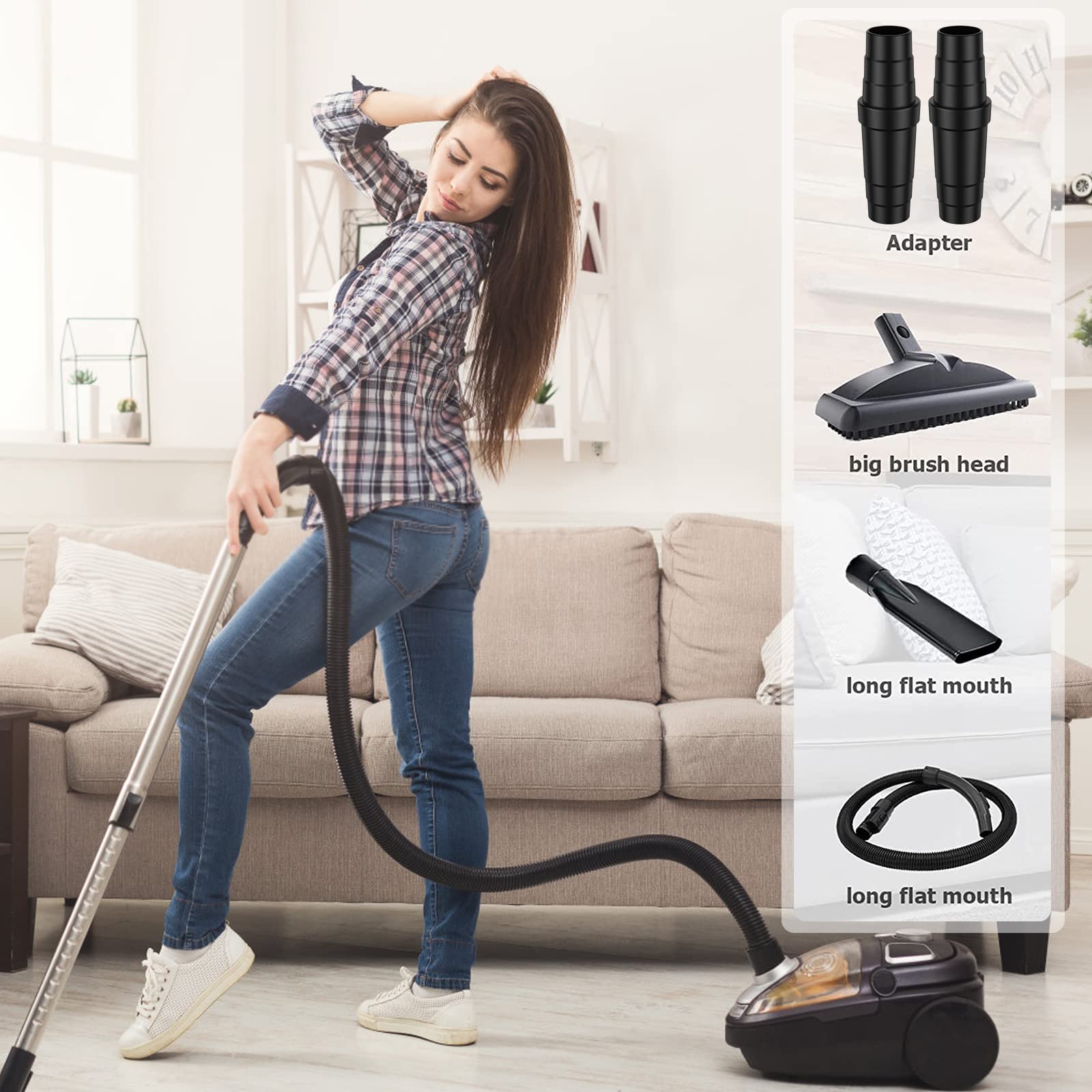 Conector Adaptador Universal H - Vacuum Cleaner Power Tools reseña y precio
