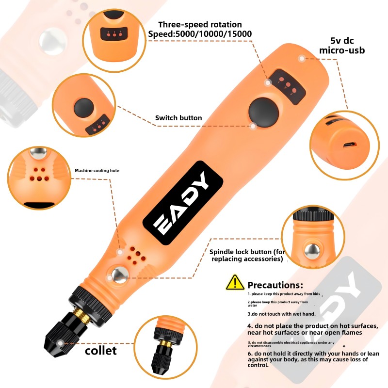 Kit de herramientas rotatorias - Power Tools Diy reseña y precio