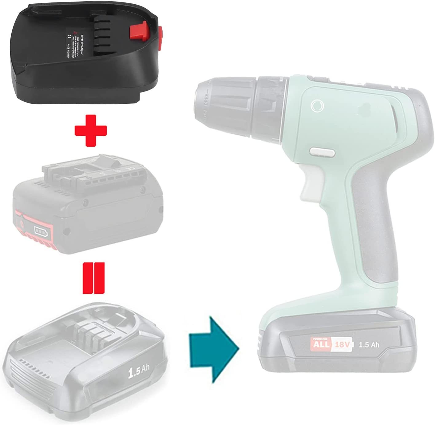 Adaptador de batería para bate - Power Tools That Are Green reseña y precio