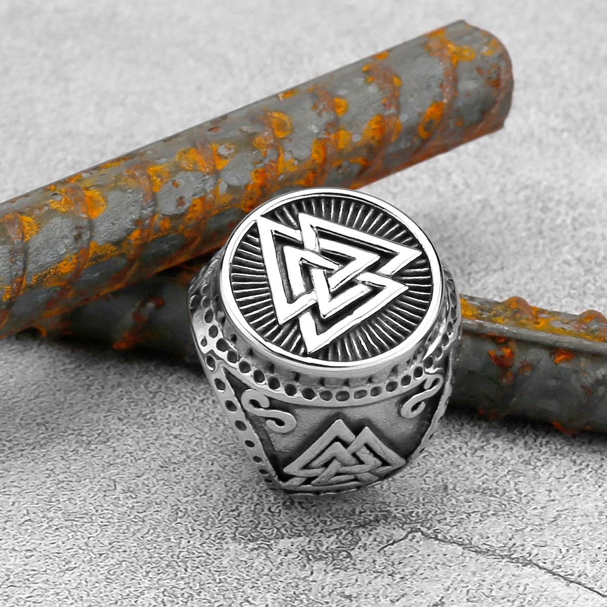 Anillo de runas de poder con l - Power Tools Logo reseña y precio