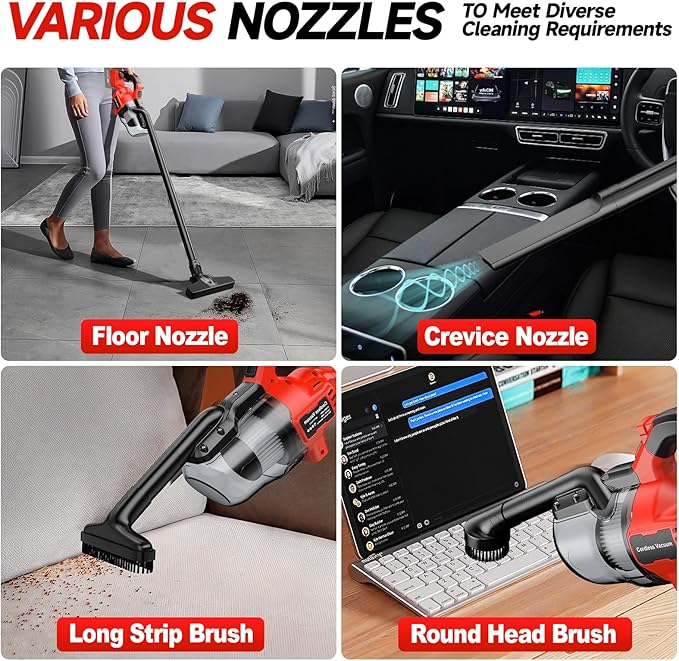Aspiradora Eléctrica Inalámbri - Vacuum Cleaner Power Tools reseña y precio