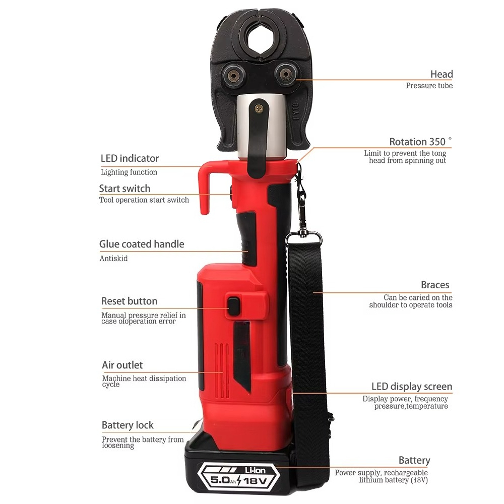 Herramienta de Prensado de Tub - Power Tools Machine reseña y precio