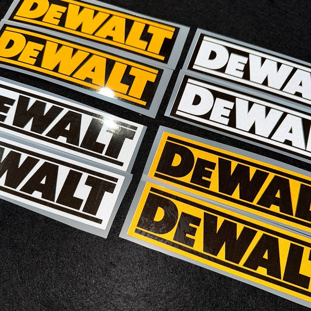 Pegatinas reflectantes con log - Power Tools Logo reseña y precio