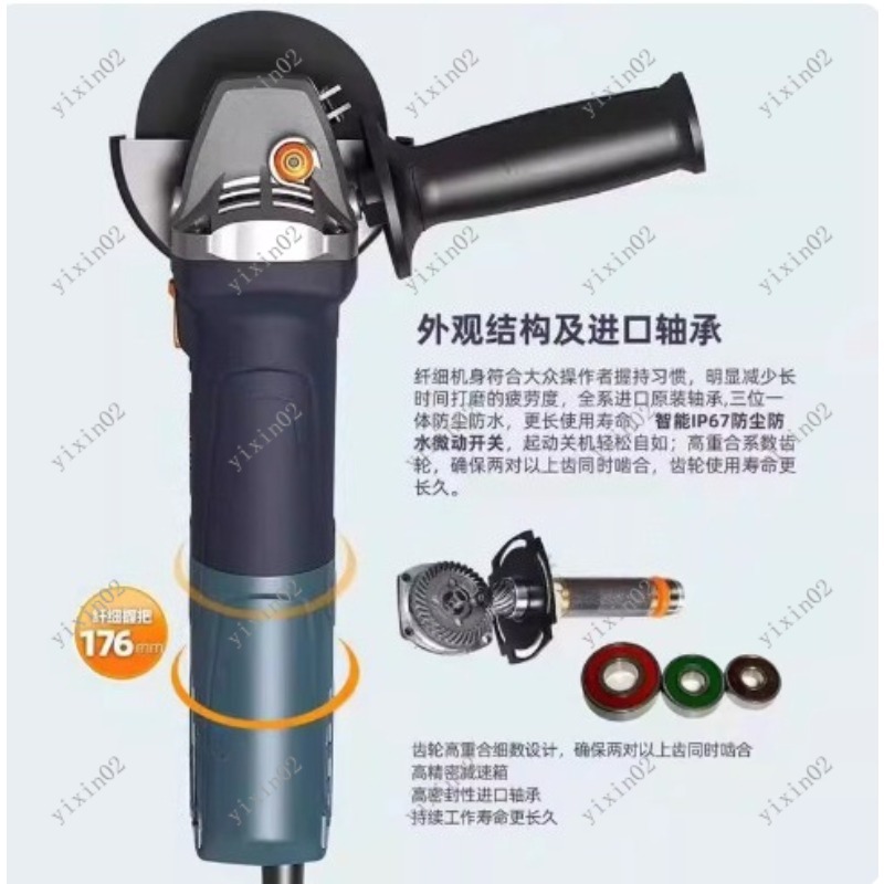Amoladora angular sin escobill - Power Tools Diy reseña y precio