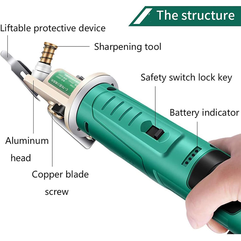 Máquina de corte de tela terna - Power Tools Machine reseña y precio