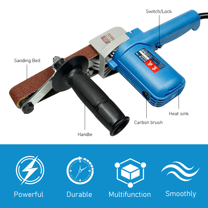 Lijadoras pulidoras de alta po - Belt Sander Portable reseña y precio