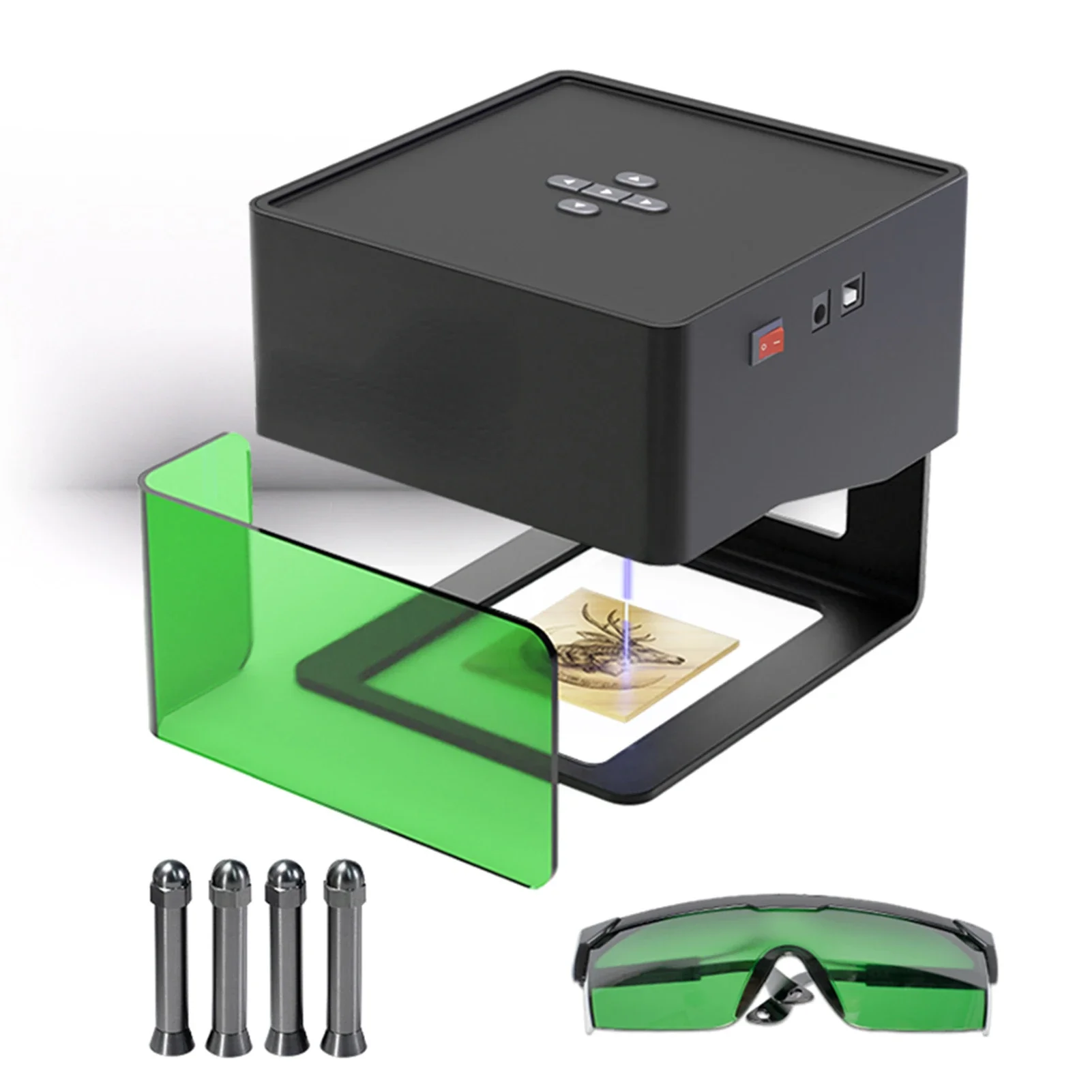 Máquina de grabado portátil DI - Power Tools Logo reseña y precio