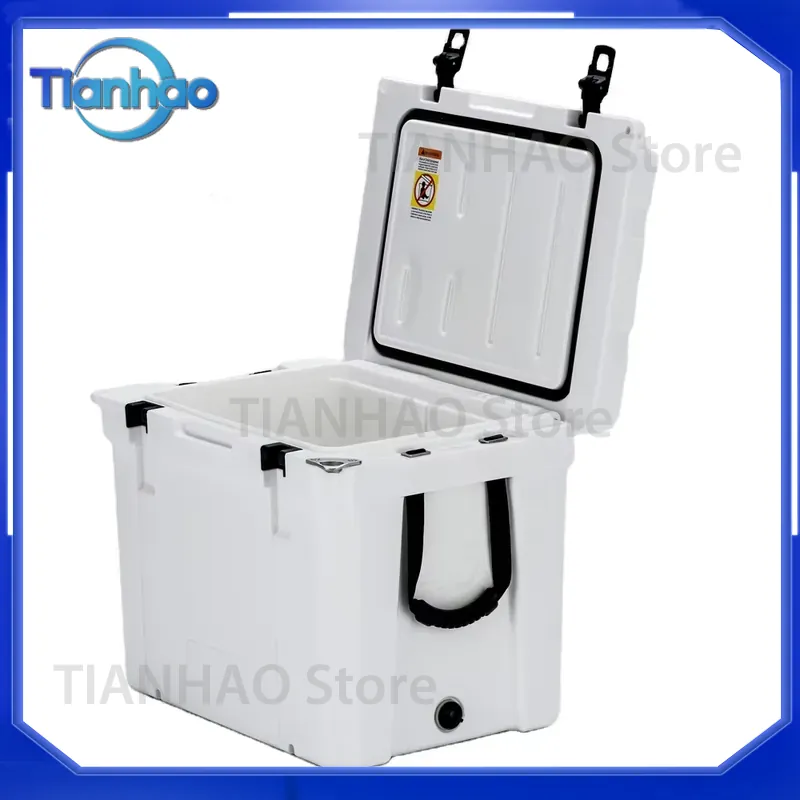 Nevera Rotomoldeada de Alta Re - Power Tools Logo reseña y precio