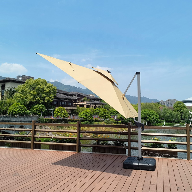 Sombrilla Cantilever Grande de - Power Tools Logo reseña y precio